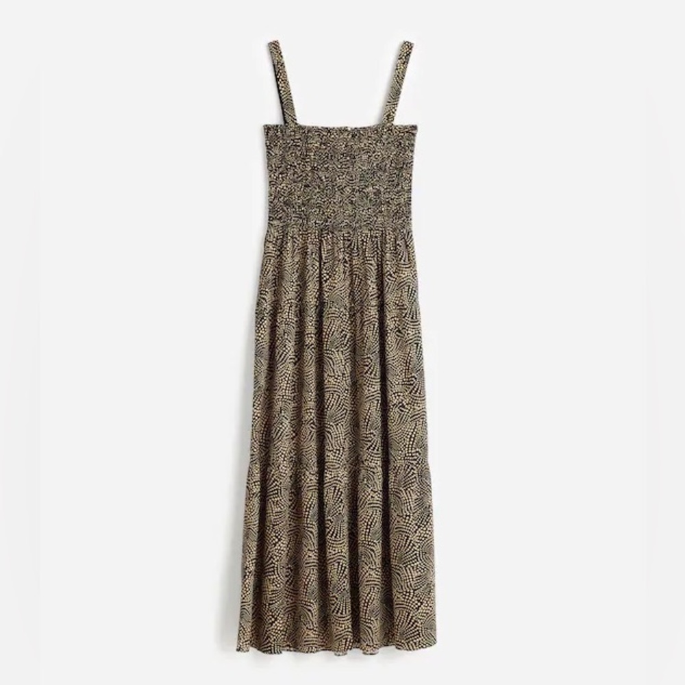 🔥🔥🔥NEW Madewell Smocked Polka Dot Drop-Waist Maxi Dress - Picture 2 of 10